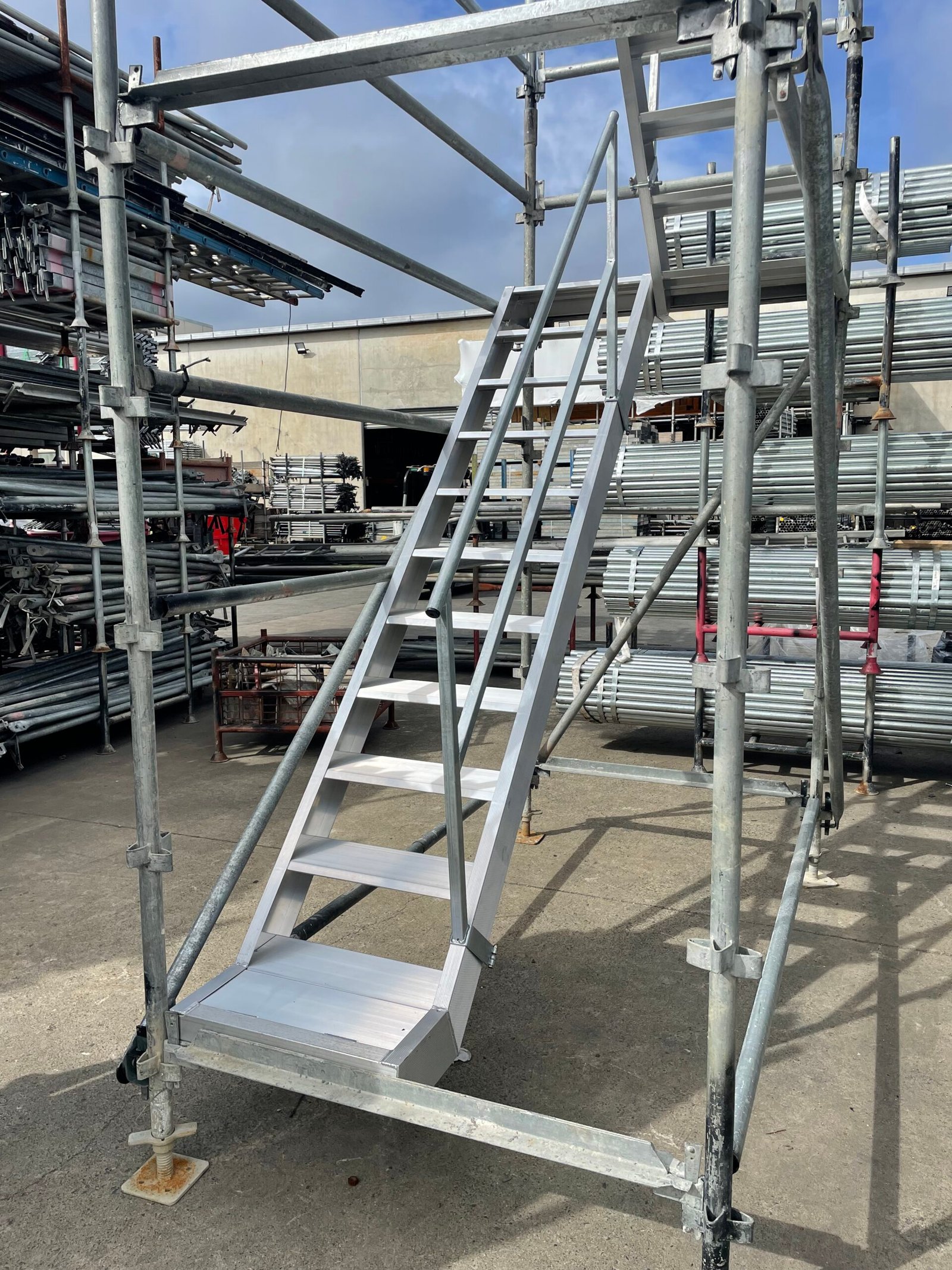 Kwikstage Steel Handrail 2.0m